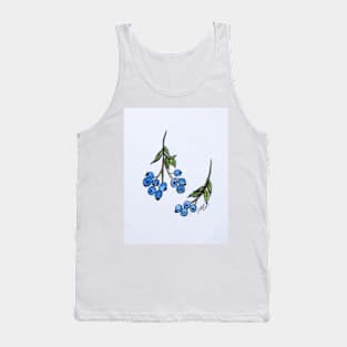 Blue Berries Tank Top